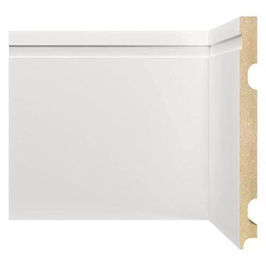 Imagem de Rodapé Mdf 2002 Moldufama 2,4 m - Branco