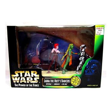 Imagem de Cena do cinema Jabba the Hutt's Dancers – Pacote com 3 bonecos Star Wars