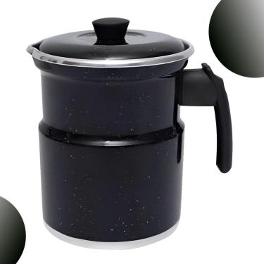 Imagem de Leiteira térmica fervedor com apito 1,5 litros em alumínio