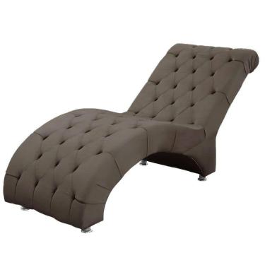 Imagem de Espreguiçadeira Capitonê Serena Veludo Star Confort