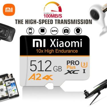 Imagem de Cartão de memória Xiaomi High Speed Endurance Flash  TF Cartão A2 Pro Plus XC  Câmera 1TB 2TB
