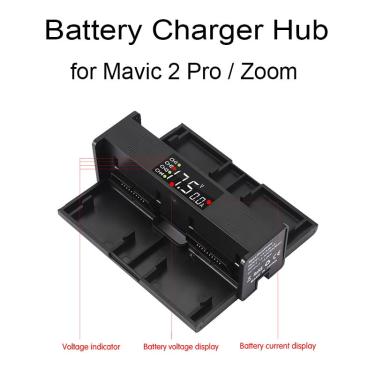 Imagem de Hub de carregamento de bateria para DJI Mavic 2 Pro Zoom Drone  4 em 1  Banda Carregador Inteligente