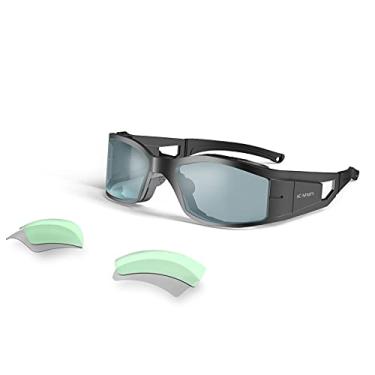 Imagem de AC Infinity Óculos para sala de cultivo, óculos de luz LED para ambientes internos com lentes corretivas de cor, para bloqueio UVA/UVB em barracas de cultivo hidropônicas