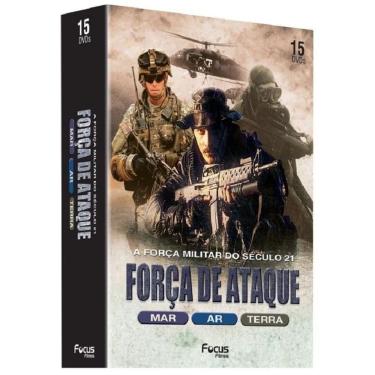 Imagem de Box força de ataque: mar  ar  terra  15 dvds 
