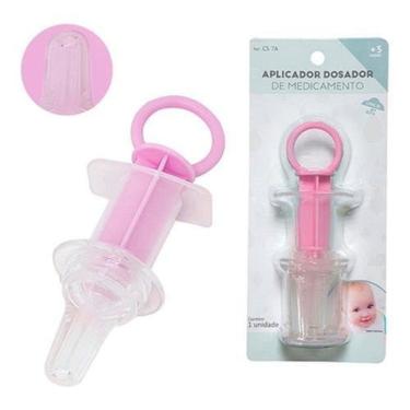 Imagem de Aplicador Dosador De Medicamentos Rosa
