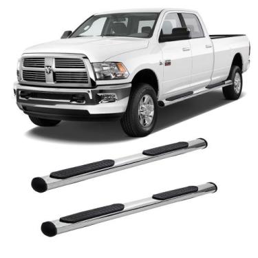 Imagem de Estribo dodge ram 2006 2007 2008 a 2015 cab dupla cromado - SOLAR