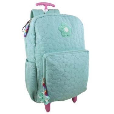 Imagem de Mochila Meninas Escolar com Bolso para Garrafa Estilosa - Clio Style, 