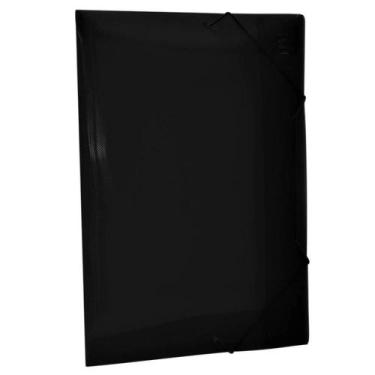 Imagem de Pasta Aba Elast Ofício Lombo 20Mm All Black 502Pp-Pr - Dac