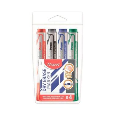 Imagem de Marcador para Quadro Branco Maped Dry Erase Marker 4 cores