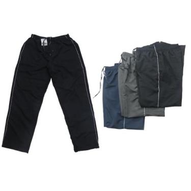 Imagem de Kit 2 calças tactel adulto rota da onda plus size, G1, Grafite