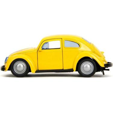Imagem de Miniatura Transformers 40TH Volks Fusca Bumblebee Jada 1/32, Amarelo