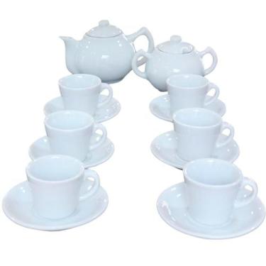 Imagem de Jogo Café e Chá Mesa Posta- Bule Chaleira 400ML + Açucareiro 250ml + J