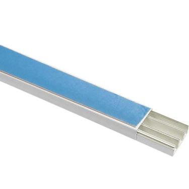 Imagem de Canaleta 40 x 20 x 2000 mm Tramontina Branca com Divisoria e Fita Dupl