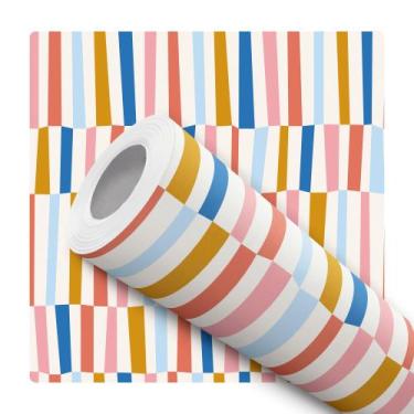 Imagem de Papel de Parede Adesivo Tijolinho Rosa Moderno Quarto Sala de Estar - 