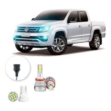 Imagem de Lampadas Led Volkswagen Amarok 2010 A 2022 H11 20000lm Milha - V10, Br
