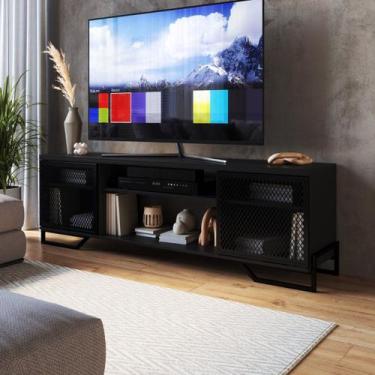 Imagem de Rack Industrial com 2 Portas e Estrutura de Metal - Placa e Ponto, Pre