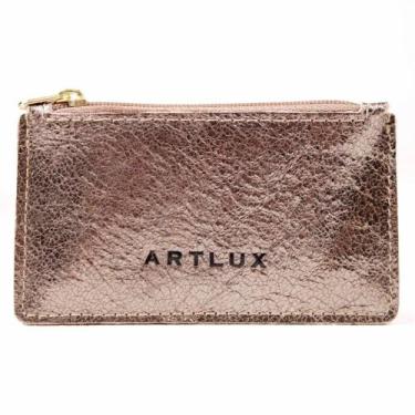 Imagem de Porta Moedas em Couro Artlux 092, Ouro