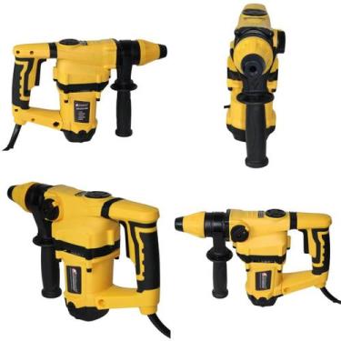 Imagem de Martelete Rotativo Rompedor 1600W Com Maleta E Acessórios - Knakasaki,