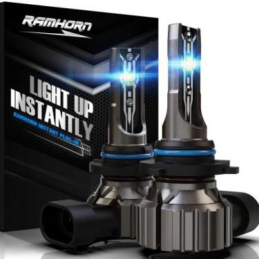 Imagem de Lâmpadas RAMHORN 9006 6500K Xenon White 300% de brilho