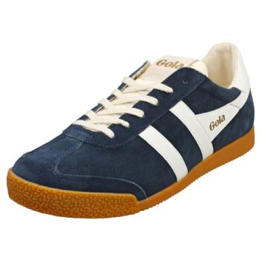 Imagem de Gola Elan masculino, Azul-marinho/branco, 40