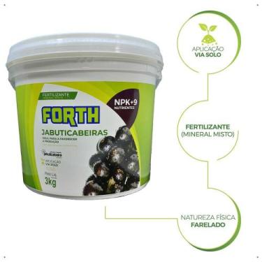 Imagem de Adubo Forth Jabuticabeiras - Balde - Forth Jardim