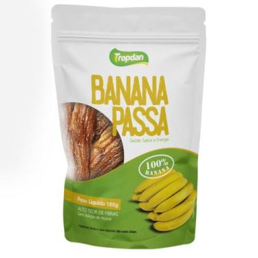Imagem de Banana Passa Pacote TROPDAN 180g