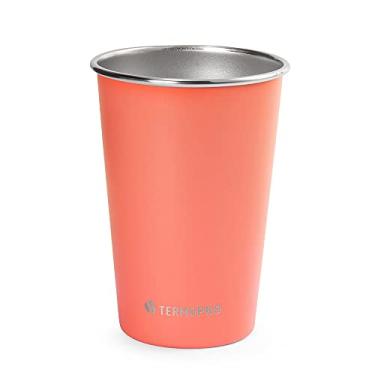 Imagem de TERMOPRO Copo Térmico Colorinox 500ml Guava Goiaba Aço Inox 304 Inquebrável Design Premium Bebidas Frias ou Quentes Sem BPA