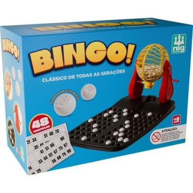 Imagem de Jogo de Bingo 48 Cartelas - Brinquedos NIG