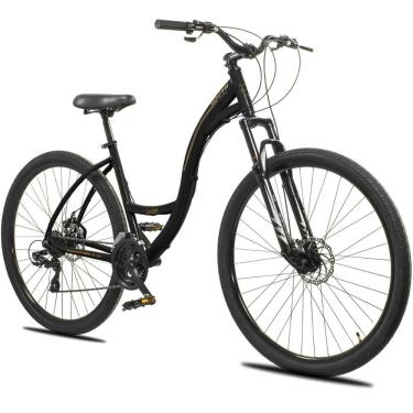 Imagem de Bicicleta Aro 29 South Curving 700 Vintage Retro 21v Câmbios Shimano Preto