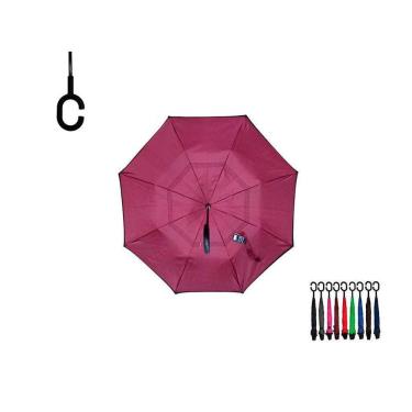 Imagem de Guarda Chuva Invertido Resistente Facinato I2090L Pink