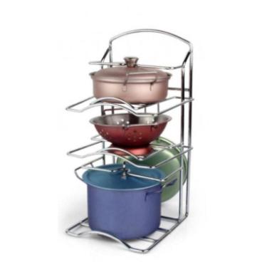 Imagem de Conjunto de panelas de metal de brinquedo com 7 acessórios para crianças