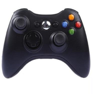 Imagem de Kit 2 Controle Sem Fio Xbox 360 Joystick Wireless