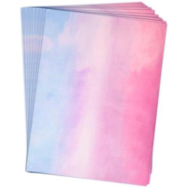 Imagem de Papel de seda HolyMaji 50 folhas 50x66 cm Pastel Gradient