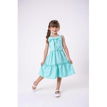 Imagem de Vestido Blogueirinha Lola Verde Tiffany - Moda Verão, Shamrock, 8