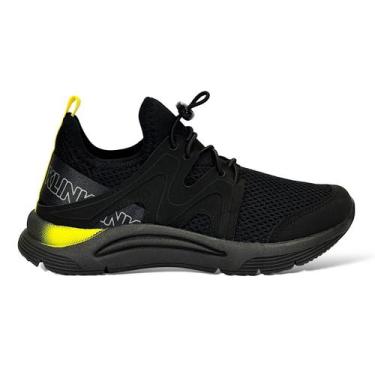 Imagem de Tênis Klin Infantil New Sport 480020 Preto Amarelo, Preto, Amarelo, 28