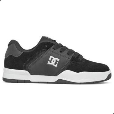 Imagem de Tênis DC Shoes Central IMP Unissex  Preto Branco, Branco, 42