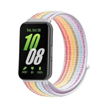 Imagem de Pulseira De Nylon Ajustável Para Samsung Galaxy Fit 3, Acessórios De S