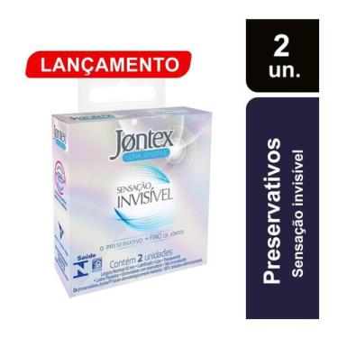 Imagem de Preservativo Jontex Sensacao Invisivel 2 Unidades, 2 Unidades