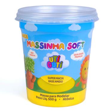 Imagem de Massa De Modelar Soft Utiguti 500g Amarelo Fila Canson