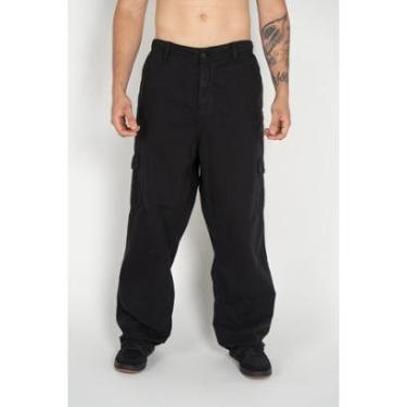 Imagem de Calça Cargo Dc Shoes BaGGy Twill Preto-Preto-44-Masculino