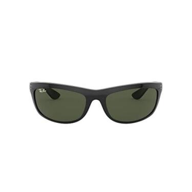 Imagem de Óculos de Sol Ray-Ban Balorama 0RB4089 601/31 Tam 62 / Preto - Lentes Verde
