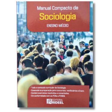 Imagem de Manual Compacto De Sociologia - Ensino Médio - Educativo - Escolar - E