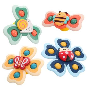 Imagem de Suction Cup Spinning Top Toys Vanmor Baby para crianças de 1 a 3 anos