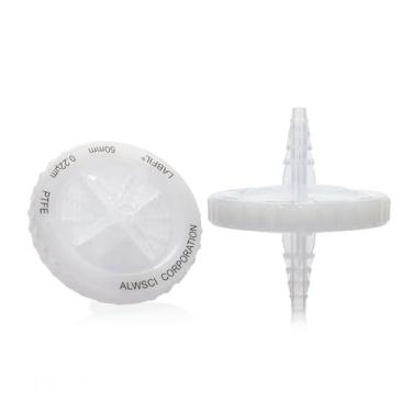 Imagem de Filtro de ventilação de gás estéril de 50 mm, membrana PTFE de 0,22 mícron, hidrofóbico, sacos de cultura celular, tanques, incubadoras de CO2 (embalado individualmente 1)