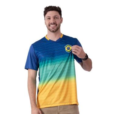 Imagem de Camisa Brasil Samba Masculina