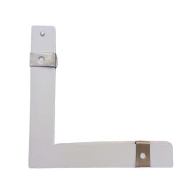 Imagem de Cantoneira Emenda 45º P/Perfil De Led Slim Sobrepor 17mm Branco