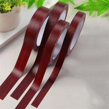 Imagem de GQQGSHOP Faixa autoadesiva de parede de 10 m, decoração de parede à prova d'água, borda de parede, borda de teto, moldura de porta de cintura, decoração de interiores (J, 1 cm (W))