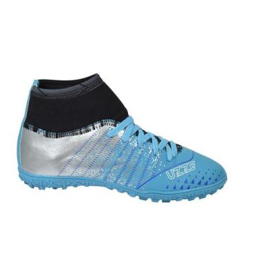 Imagem de Chuteira Society Botinha Cano Alto Adulto Costurada Alta Performace - 