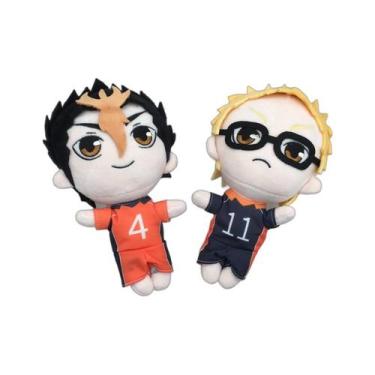 Imagem de Brinquedo de pelúcia Haikyuus Yu Nishinoya 23 cm 250 g 2 unidades/lote