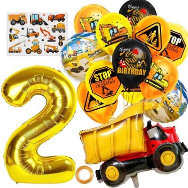 Imagem de Conjunto de balões para veículos de construção e máquina de escavação,